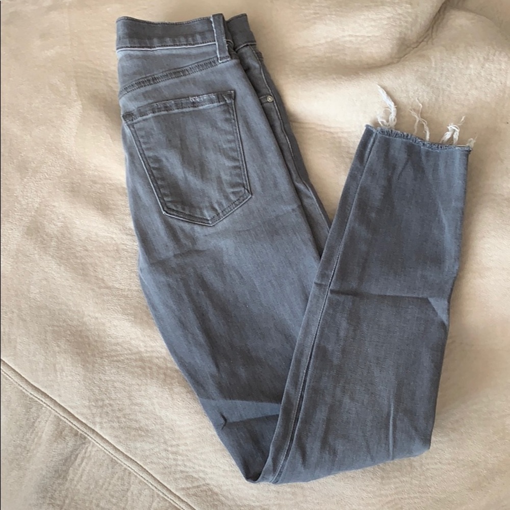 J Brand grey denim Alana High Rise sz 23
